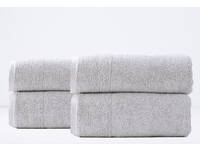 Renee Taylor Aireys Towel Vapour Colour 4pcs Bath Sheet Pack 80x160cm
