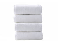 Renee Taylor Aireys Towel Snow Colour 4pcs Bath Towel Pack 70x140cm