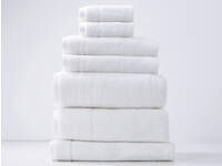 Renee Taylor Aireys Towel Snow Colour 7pcs Towel Pack