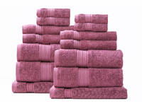 Renee Taylor Brentwood Towel Rosebud Colour 14pcs Towel Pack