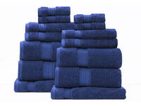 Renee Taylor Brentwood Towel Royal Colour 14pcs Towel Pack