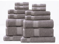 Renee Taylor Brentwood Towel Whisper Colour 14pcs Towel Pack