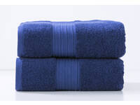 Renee Taylor Brentwood Towel Royal Colour 2pcs Bath Sheet Pack 80x160cm