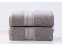Renee Taylor Brentwood Towel Whisper Colour 2pcs Bath Sheet Pack 80x160cm