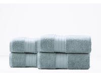 Renee Taylor Brentwood Towel Gray Mist Colour 4pcs Bath Sheet Pack 80x160cm