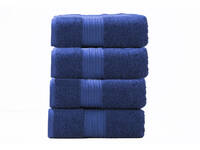 Renee Taylor Brentwood Towel Royal Colour 4pcs Bath Towel Pack 70x140cm