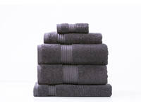 Renee Taylor Brentwood Towel Carbon Colour 5pcs Towel Pack