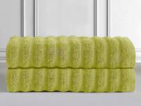 Renee Taylor Maison Bath Towel - Egyptian Cotton 600GSM Spearmint color 2pcs Value Pack