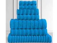 Renee Taylor Maison Bath Towel - Egyptian Cotton 600GSM Turquoise color 7pcs Value Pack