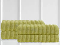 Renee Taylor Maison Bath Towel - Egyptian Cotton 600GSM 4pcs Value Pack (Spearmint)