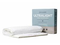 Last One - Queen Size Mini Jumbuk Ultralight Australian Made Wool Cotton Quilt 150GSM