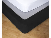 Double Ebony Color Apartmento Stretch Valance