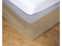 Double Dark Flax Color Apartmento Stretch Valance