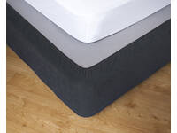 Double Slate Color Apartmento Stretch Valance