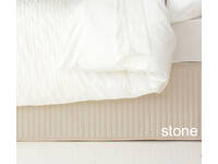 Double Stone Color Ardor Quilted Valance