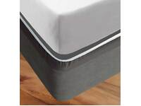 Slate Grey EZYFIT Valance / Stretch Bed Wrap ( King Single size )