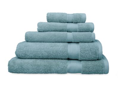 Algodon St Regis Mist Blue Bath Towel / Bath Sheet Value Pack