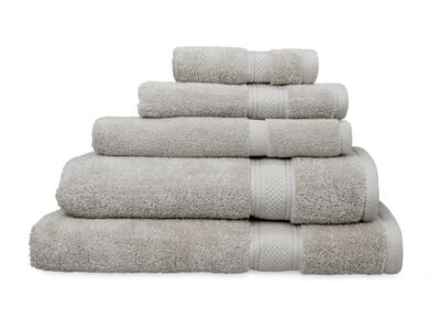 Algodon St Regis Silver Grey Bath Towel / Bath Sheet Value Pack