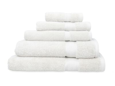 Algodon St Regis White Bath Towel / Bath Sheet Value Pack