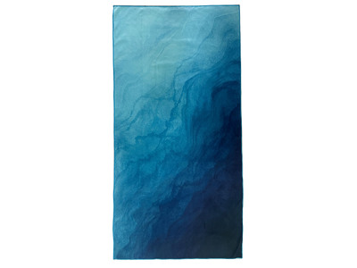 Ocean Turquoise Blue Beach Towel Large 160x80cm