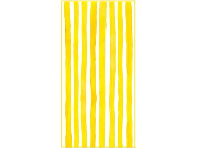 Ocean Yellow Striped Beach Towel 160x80cm