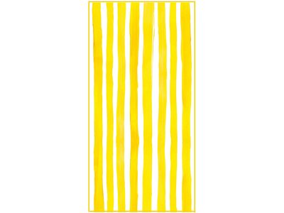Yellow Striped Beach Towel Extra Large (Yellow 180x90cm)