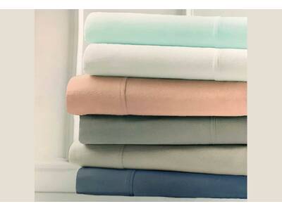 175GSM Park Avenue Egyptian Cotton Flannelette Fitted Sheet Set (3pcs)