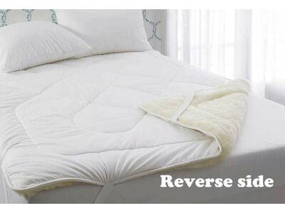 Golden Under Quilt / Blanket Australian Wool Mattress Topper 