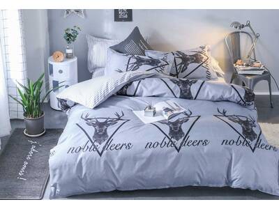 Reindeer Deer Pattern Quilt Cover Set