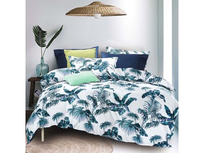 Mirth Tropical Plant Quilt Cover Set