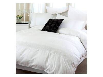 Einey Quilt Cover Set - Hollow out lace design quilt cover set
