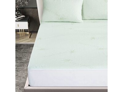 Luxton Breathable Bamboo Waterproof Mattress Protector