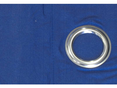 Apartmento Olivia Blue Eyelet Curtains (Size: 120x213cm)