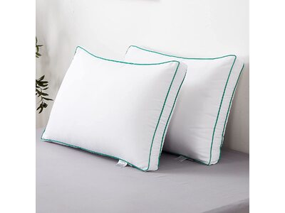 Luxton Breathable Bamboo Pillows (Twin Pack)