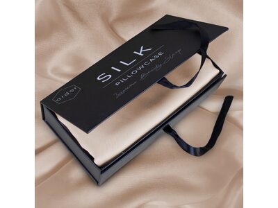 Ardor Mulberry Silk Pillowcase - Peach Spritz
