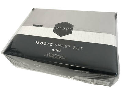 Ardor 1500TC Cotton Rich Sheet Set