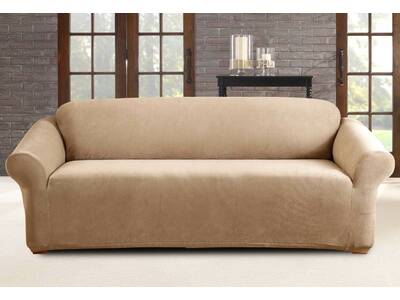 3 SEATER Pearson Stretch Sofa Cover (Dark Flax)
