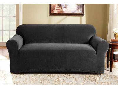 2 SEATER Pearson Stretch Sofa Cover (Ebony)