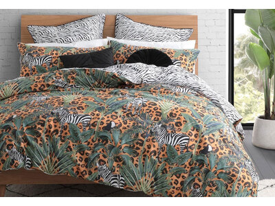 Zulu Animal Quilt Cover Set (Single Size)